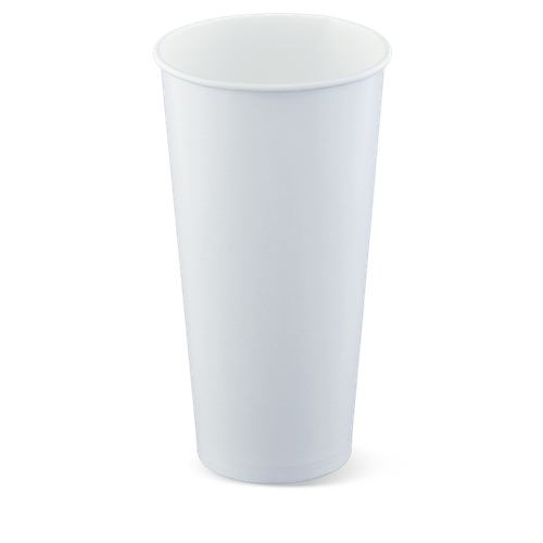 COLD CUP 24OZ WHITE 1000/CTN