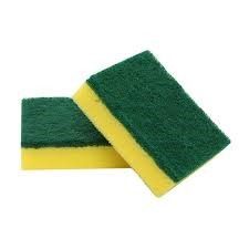 ASSURE SPONGE SCOURER GREEN 10PKT