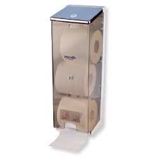 TRIPLE TOILET ROLL DISPENSER