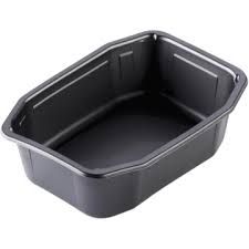 PP HMR BLACK TRAY 1035ML 312/CTN