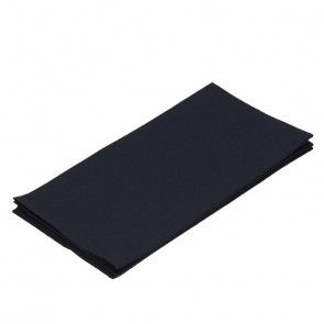 DUNISOFT BLACK 1/8 FOLD 40CM NAPKIN 720