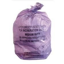 CYTOTOXIC WASTE BAG 72L 720X900MM 100/CT