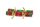 BONBON RED & GREEN FESTIVE 10INCH 50/CTN