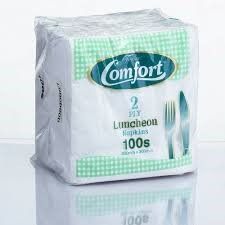 2PLY LUNCHEON NAPKIN WHITE 2000CTN