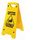 CAUTION WET FLOOR SIGN YELLOW