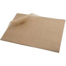 BROWN GREASEPROOF PAPER THIRD 1200/PKT