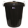 BLACK GARBAGE BIN 55L EACH