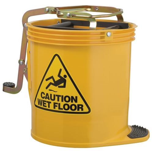 WRINGER BUCKET CONTRACTORS 15L YELLOW