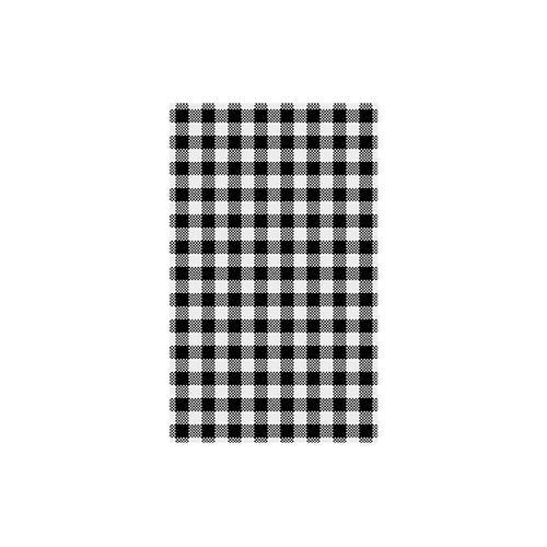 BLACK GINGHAM GREASEPROOF PAPER 190X310 200/PKT