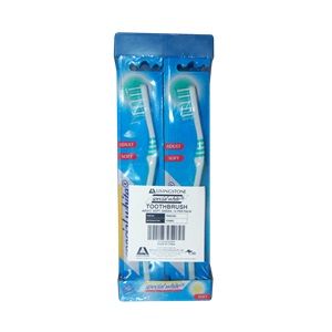 TOOTHBRUSH SOFT BRISTLE GREEN 1 PACKET OF 12