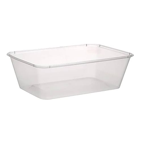 TAKEAWAY CONTAINER RECTANGLE 600ML-500CT