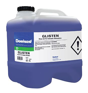 GLISTEN RINSE AID DRUM 15L