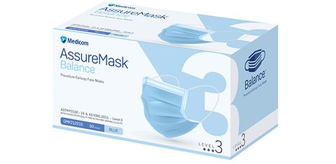 LEVEL 3 SURGICAL MASK 10PKT OF 50 PER CTN 500/CTN