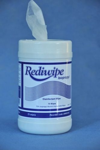 ISOPROPYL ALCOHOL WIPES 75% 100/TUB