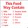 REMOVABLE 40MM ADVISORY - MAY CONTAIN LABEL (RED) 500PC