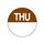 REMOVABLE 24MM CIRCLE - THURSDAY 1000/CTN