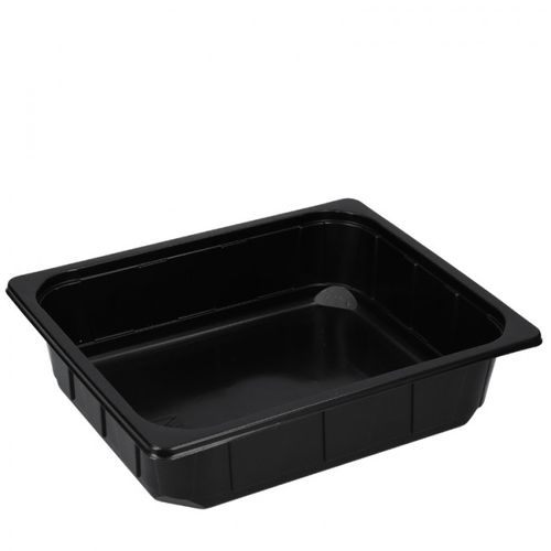 TRAY 1/2 GN PP BLACK 325X265X80 96/CTN