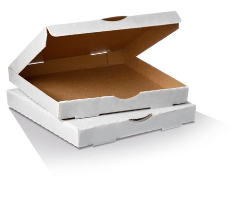 PIZZA BOX WHITE 13 INCH 100/BUNDLE