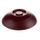 ALLURE 9/230MM INSULATED DOME BURGUNDY LID 12/CTN