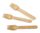 WOODEN WAX COATED FORK 1000/CTN