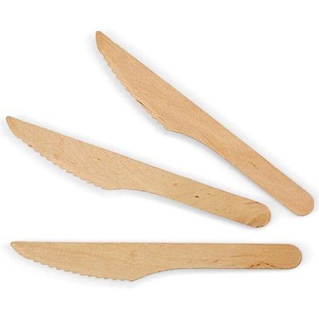 WOODEN WAX COATED KNIFE 1000/CTN