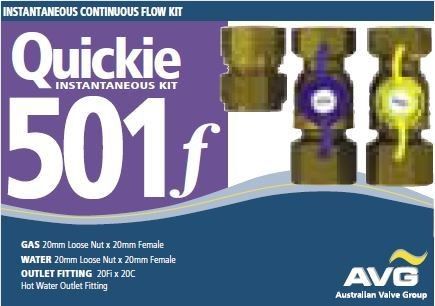 AVG Quickie Instantaneous Kit 501f