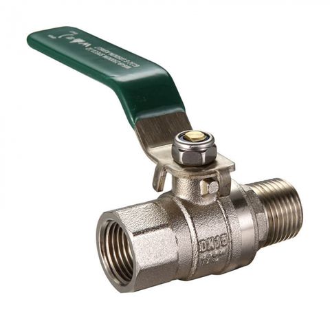 DUAL APPROVED BALL VALVE LEVER HANDLE M/F