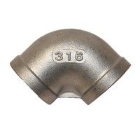 STAINLESS STEEL 90° F/F ELBOW
