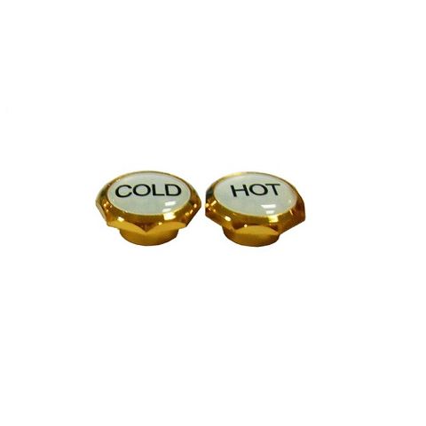 BUTTONS GOLD SUIT TAP HANDLES (PR)