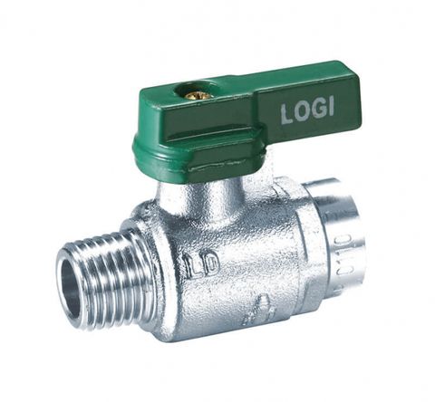 WATER M/F MINI BALL VALVE BUTTERFLY HANDLE
