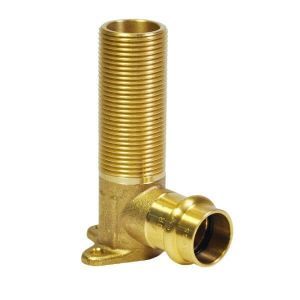 PRESS FIT BRASS WATER MALE LUGGED ELBOW