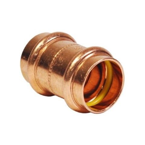 GAS PRESS FIT COPPER CONNECTOR WITH STOP