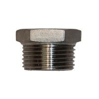 10mm Plug Hex Stainless 316
