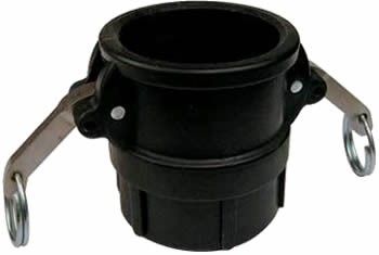 Poly Black 80mm Type D Camlock