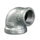 25mm Gal Female & Female 90° Elbow