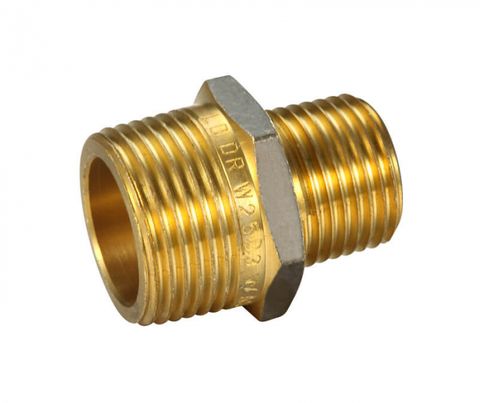 REDUCING BRASS HEX NIPPLE