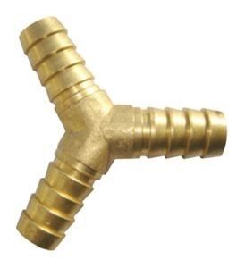 BRASS BARBED Y PIECE