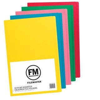 MANILLA FOLDERS COLOURED SINGLES