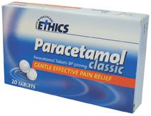 PARACETAMOL ETHICS CLASSIC BOX/20