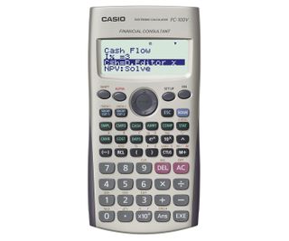 FINANCIAL CALCULATOR CASIO FC100V