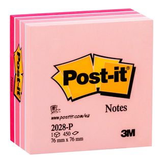 POST IT NOTES MEMO CUBE 2028P PINK