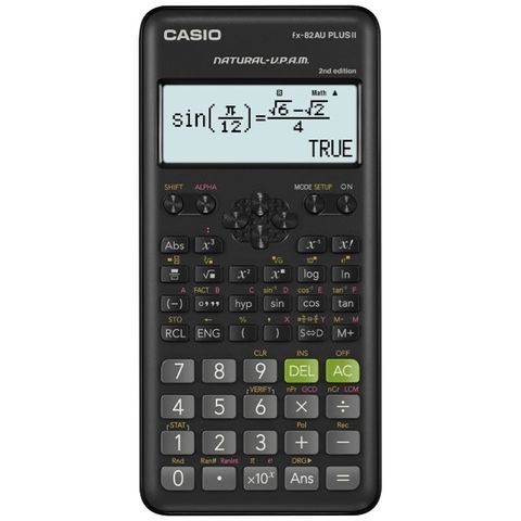 CALCULATOR CASIO FX82AUPLUSII2 SCIENTIFI