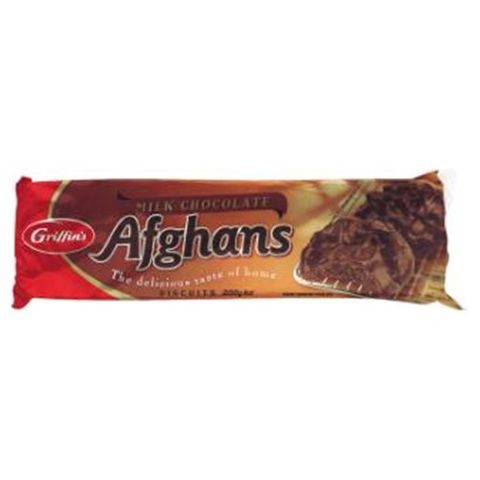 BISCUITS GRIFFINS CHOCOLATE AFGHANS 200G