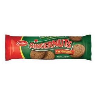 BISCUITS GRIFFINS GINGERNUTS 250G