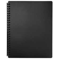 FM REFILLABLE DISPLAY/CLEAR BOOK BLACK