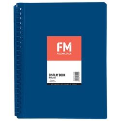 INSERT REFILLABLE DISPLAY BOOK FM BLUE