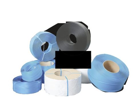 HAND STRAPPING TAPE BLUE PP12MMX1000M