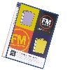 INSERT COVER DISPLAY BOOK FM BLUE 40PKT