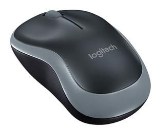 LOGITECH MOUSE WIRELESS M185 BLACK