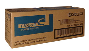 LASER TONER KYOCERA TK-594C CYAN